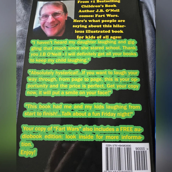 Bundle of 3 Kids Books J.B. O'Neil Santa Farts - Picture 2 of 4